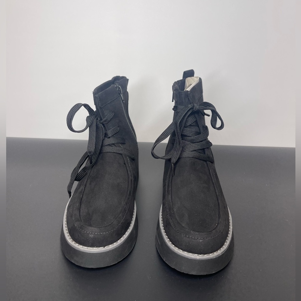 Sonoma Black Suede Boots (SB4) - Picture 1 of 8